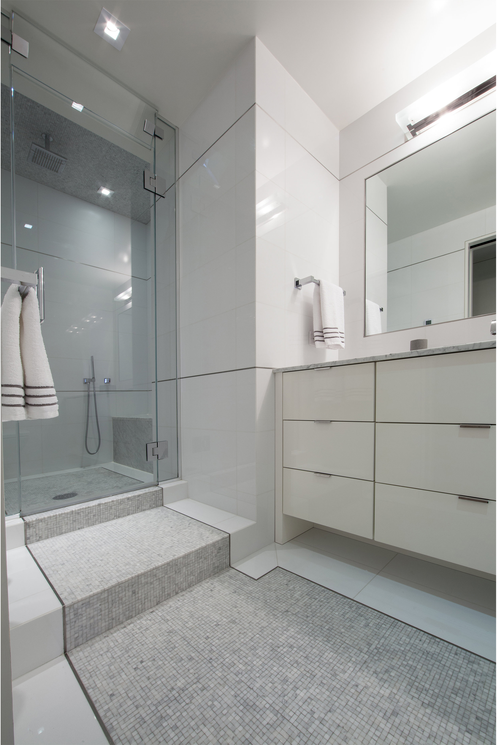 Upper West NYC Penthouse Renovation - Bathroom