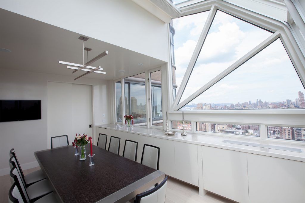 Upper West NYC Penthouse Renovation - Dining Room 3