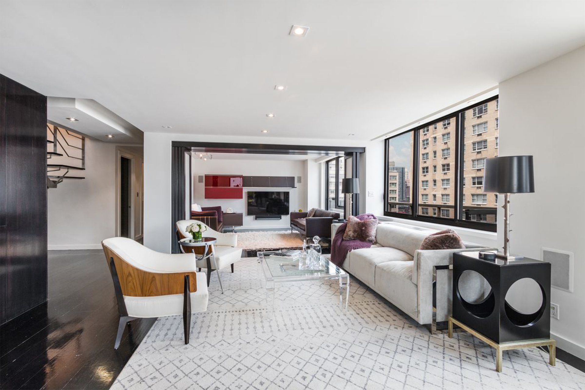 Upper East Side Penthouse Renovations - Living Room